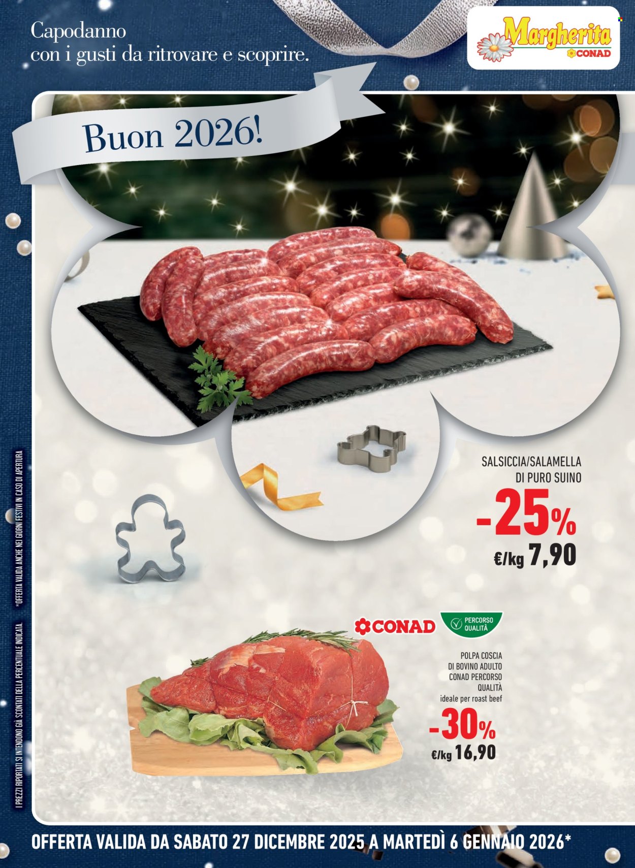 Volantino Margherita Conad - 27/12/2025 - 6/1/2026. Pagina 6