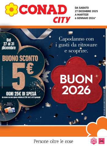 Volantino Conad - 27/12/2025 - 6/1/2026.