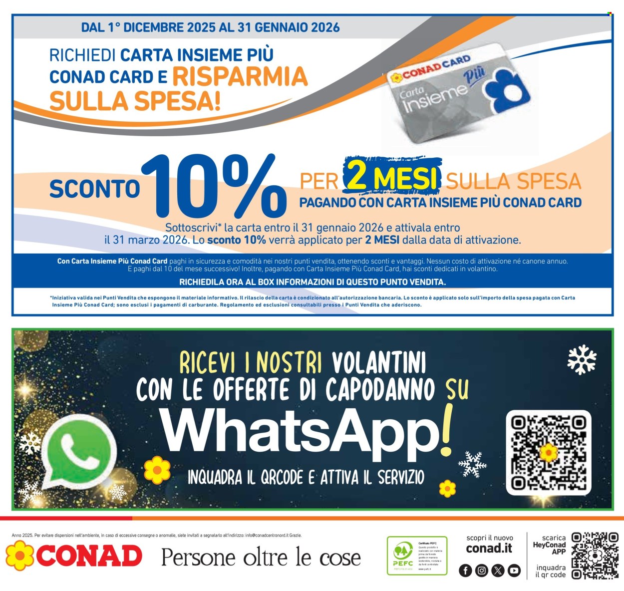 Volantino Conad - 27/12/2025 - 6/1/2026. Pagina 40