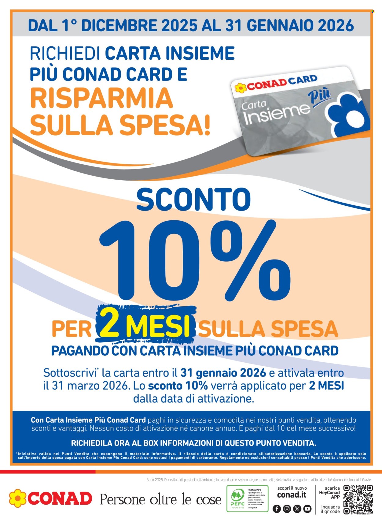 Volantino Conad - 27/12/2025 - 6/1/2026. Pagina 20