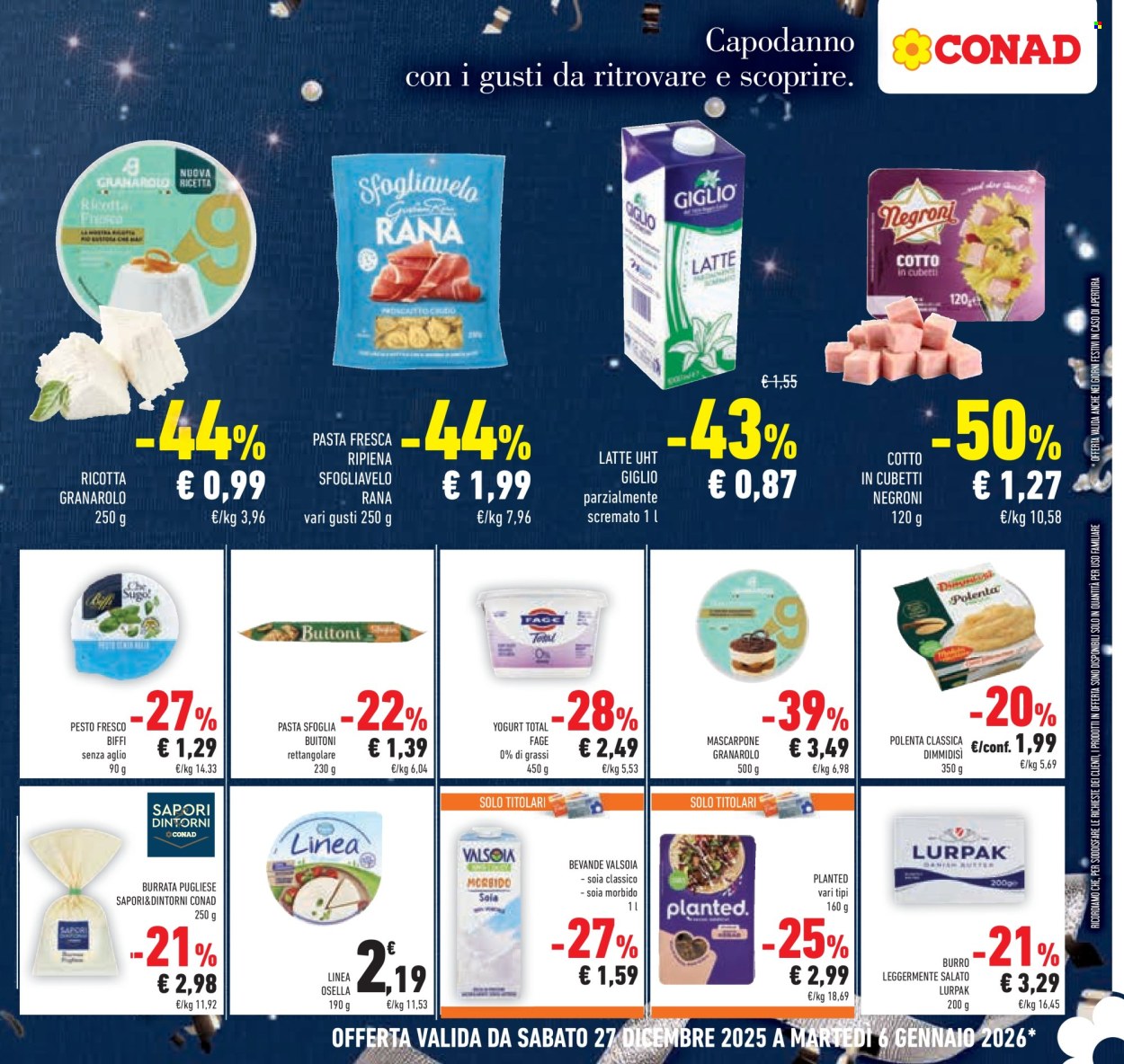 Volantino Conad - 27/12/2025 - 6/1/2026. Pagina 21