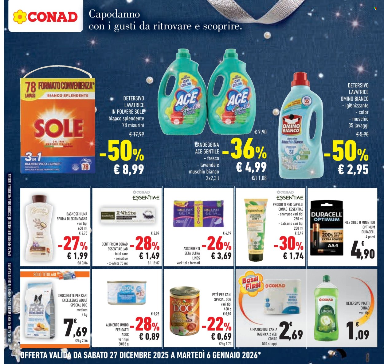 Volantino Conad - 27/12/2025 - 6/1/2026. Pagina 30
