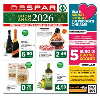 Volantino Despar - 27/12/2025 - 8/1/2026.