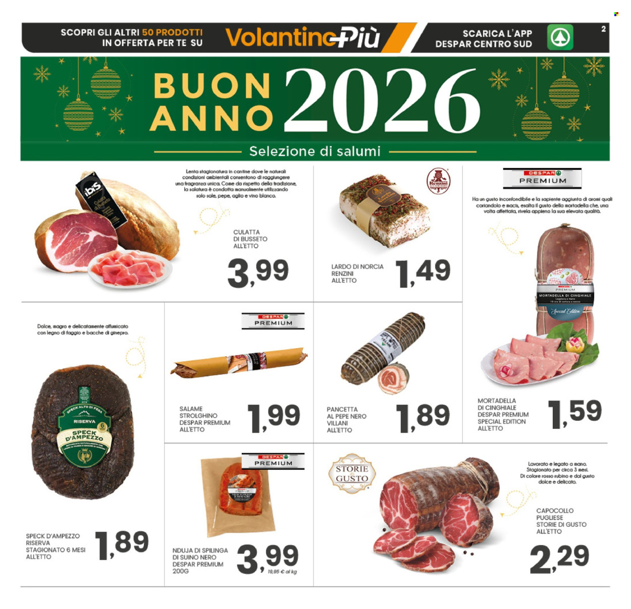 Volantino Despar - 27/12/2025 - 8/1/2026. Pagina 2