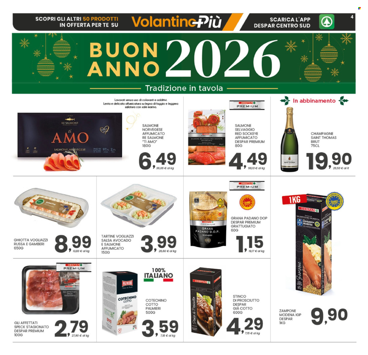 Volantino Despar - 27/12/2025 - 8/1/2026. Pagina 4