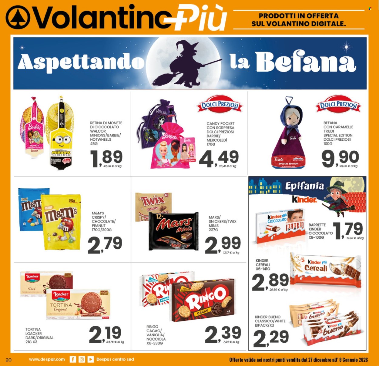 Volantino Despar - 27/12/2025 - 8/1/2026. Pagina 21