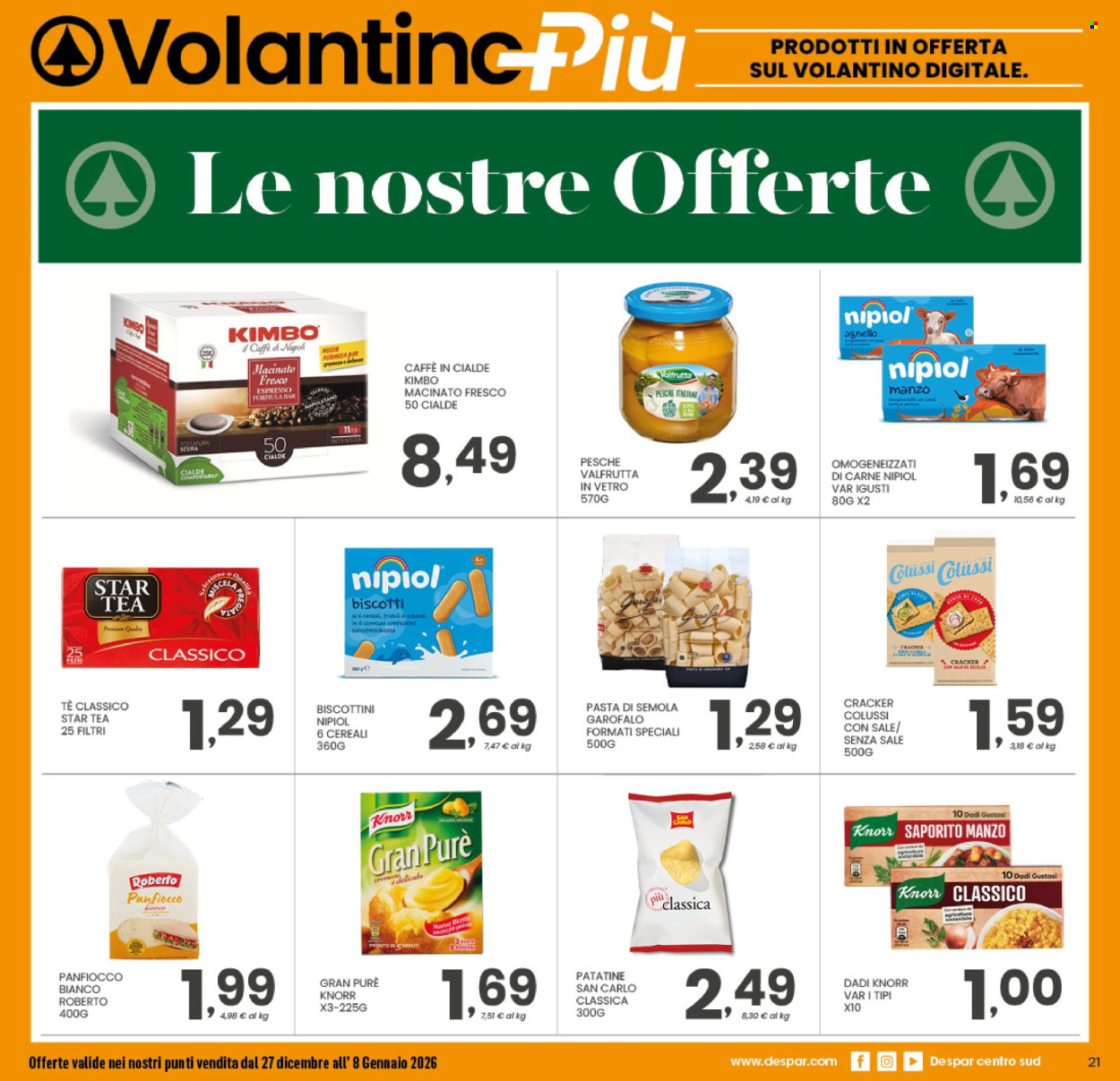 Volantino Despar - 27/12/2025 - 8/1/2026. Pagina 22