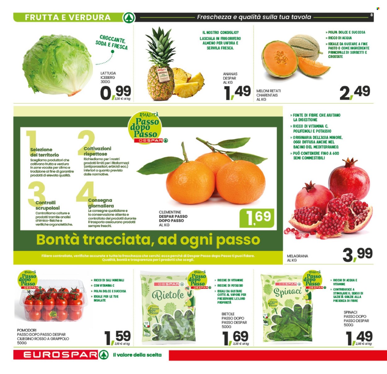 Volantino Eurospar - 27/12/2025 - 8/1/2026. Pagina 8