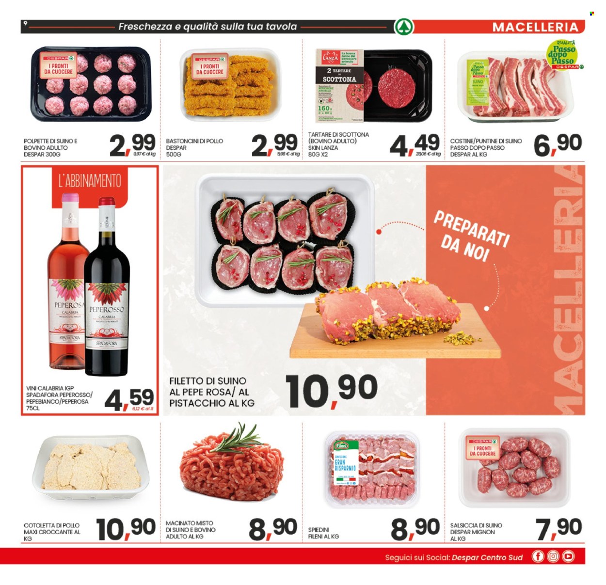 Volantino Eurospar - 27/12/2025 - 8/1/2026. Pagina 9
