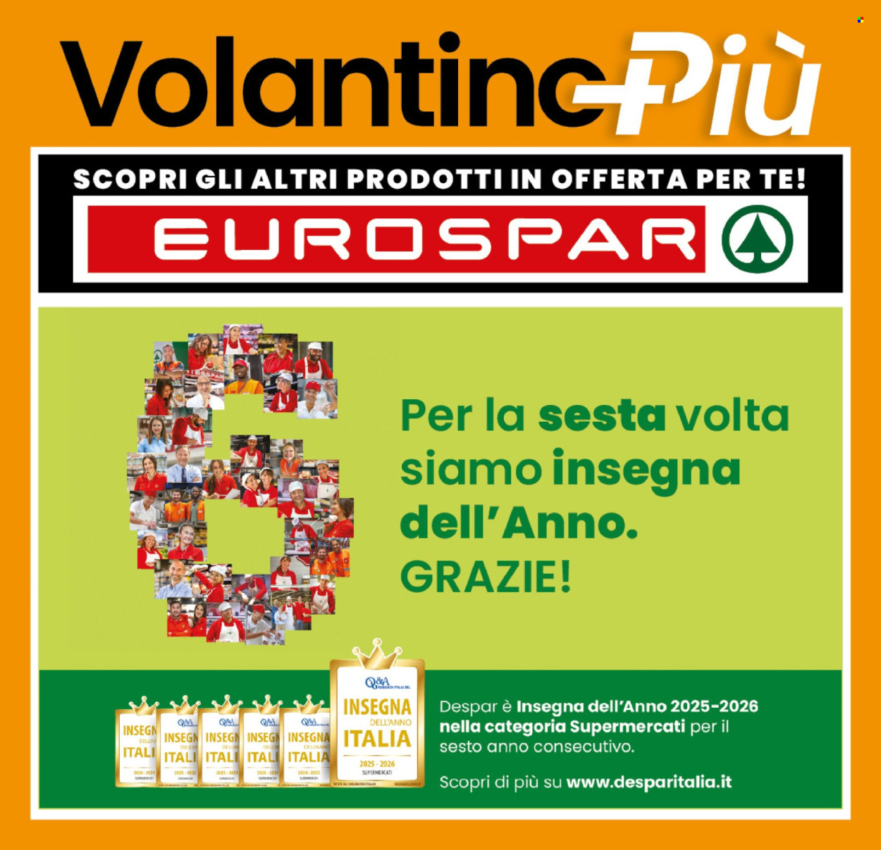 Volantino Eurospar - 27/12/2025 - 8/1/2026. Pagina 16