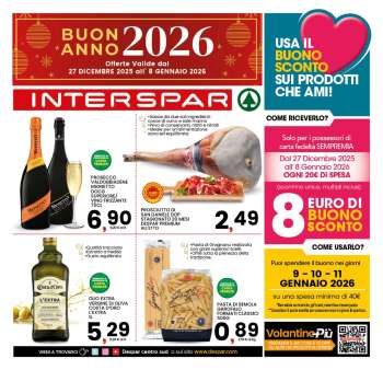 Volantino Interspar - 27/12/2025 - 8/1/2026.