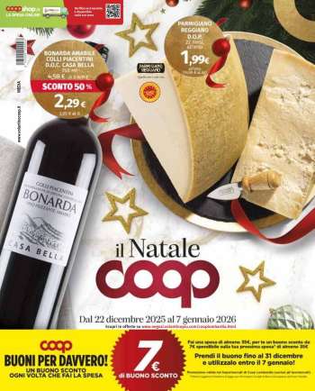 Volantino Coop - 22/12/2025 - 7/1/2026.