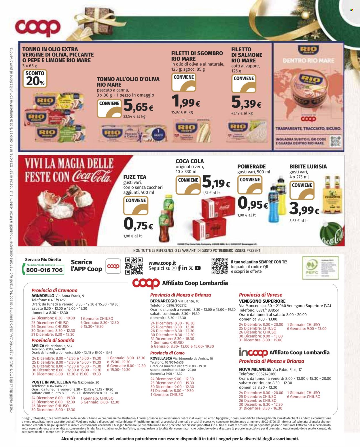 Volantino Coop - 22/12/2025 - 7/1/2026. Pagina 22