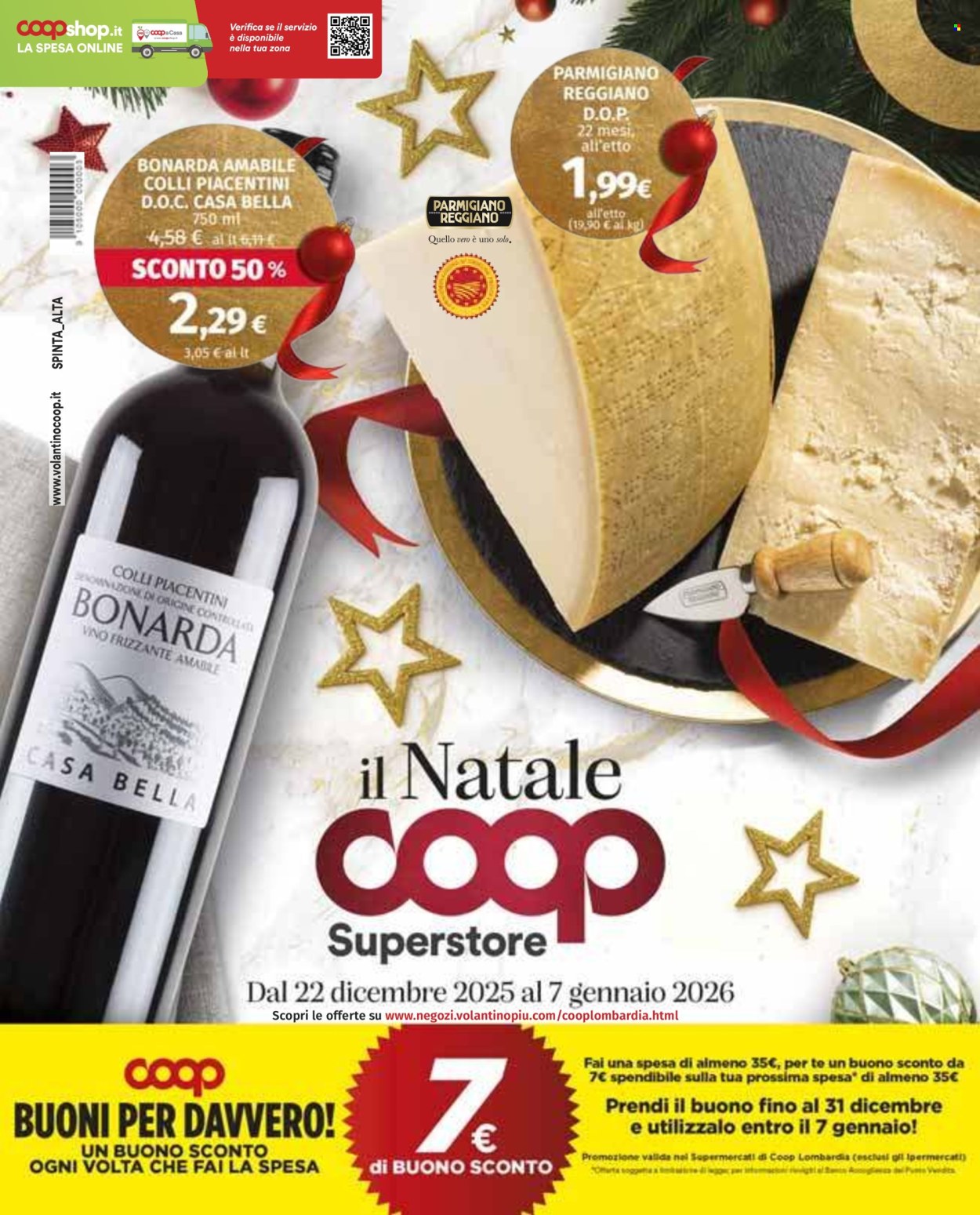 Volantino Coop - 22/12/2025 - 7/1/2026. Pagina 1