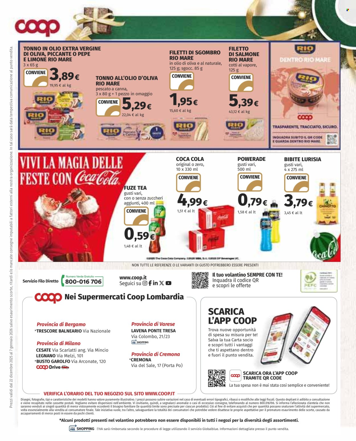 Volantino Coop - 22/12/2025 - 7/1/2026. Pagina 22