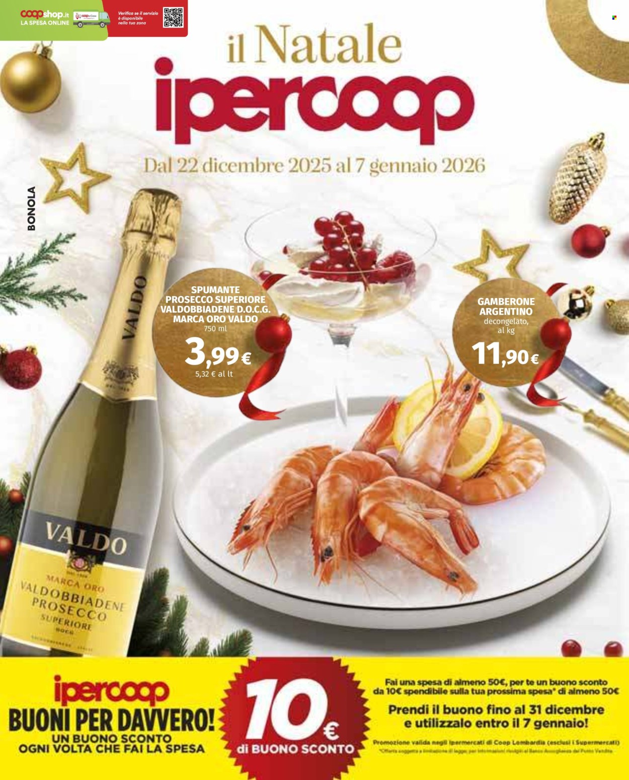 Volantino Coop - 22/12/2025 - 7/1/2026. Pagina 1