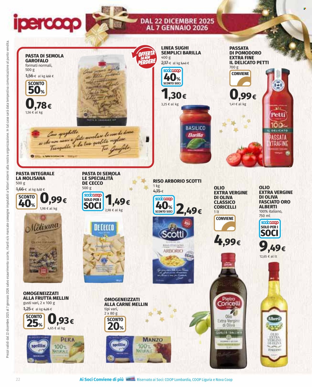 Volantino Coop - 22/12/2025 - 7/1/2026. Pagina 22