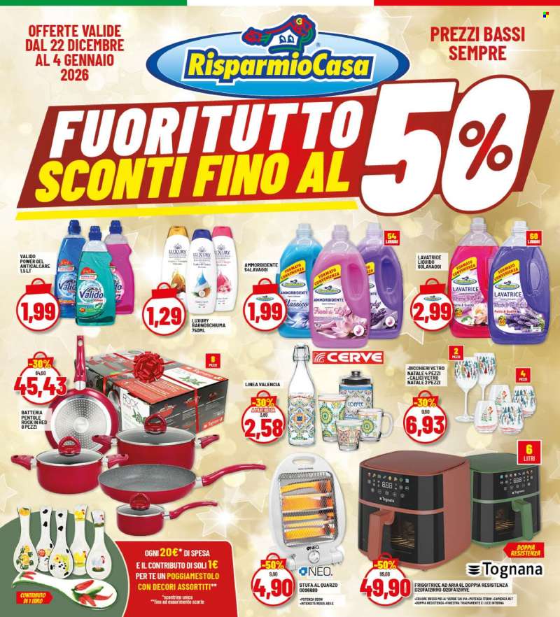 Volantino Risparmio Casa - 22/12/2025 - 4/1/2026.