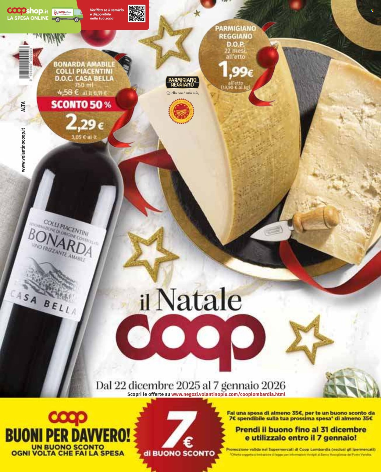 Volantino Coop - 22/12/2025 - 7/1/2026. Pagina 1