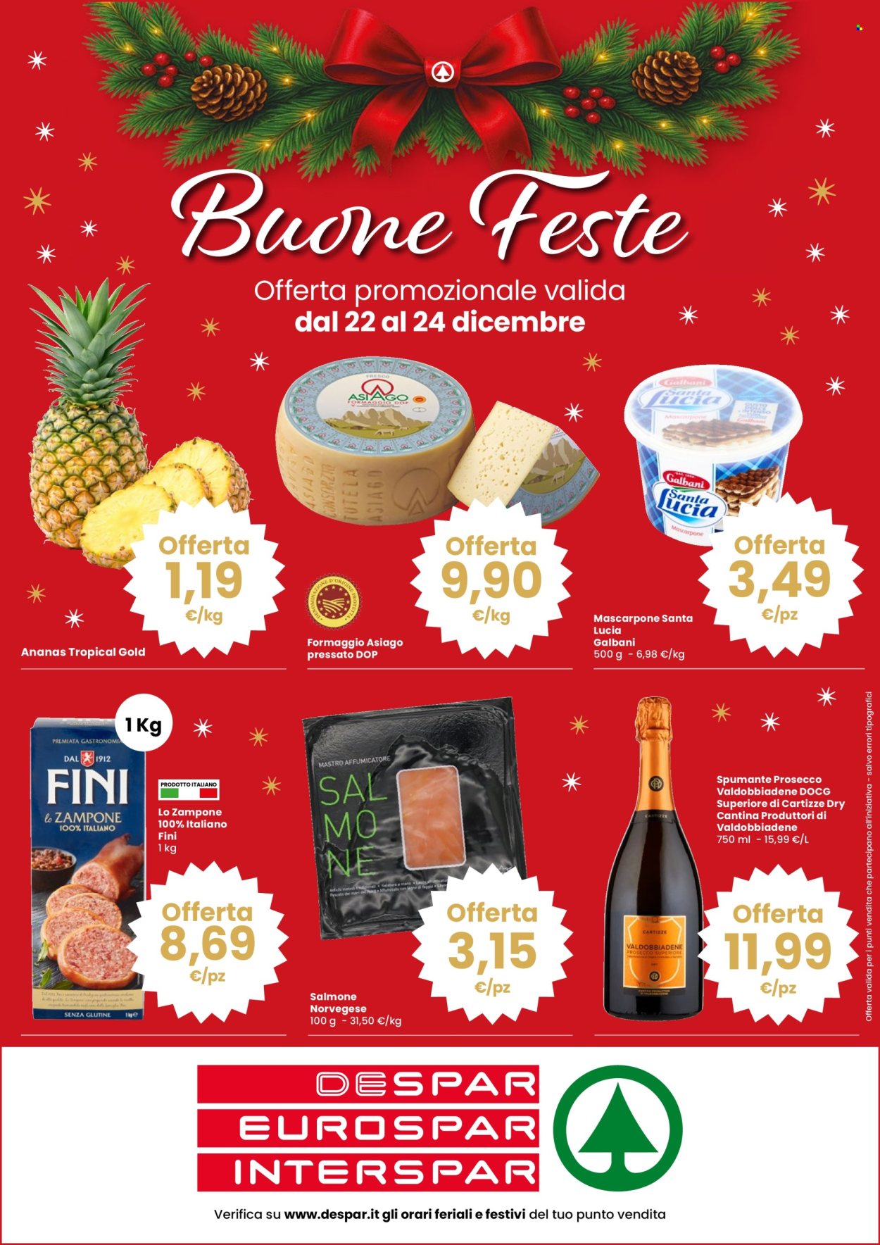 Volantino Interspar - 22/12/2025 - 24/12/2025. Pagina 1