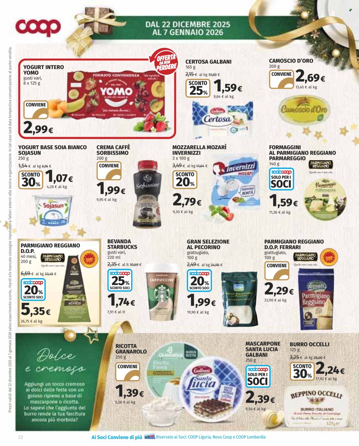 Volantino Coop - 22/12/2025 - 7/1/2026. Pagina 22
