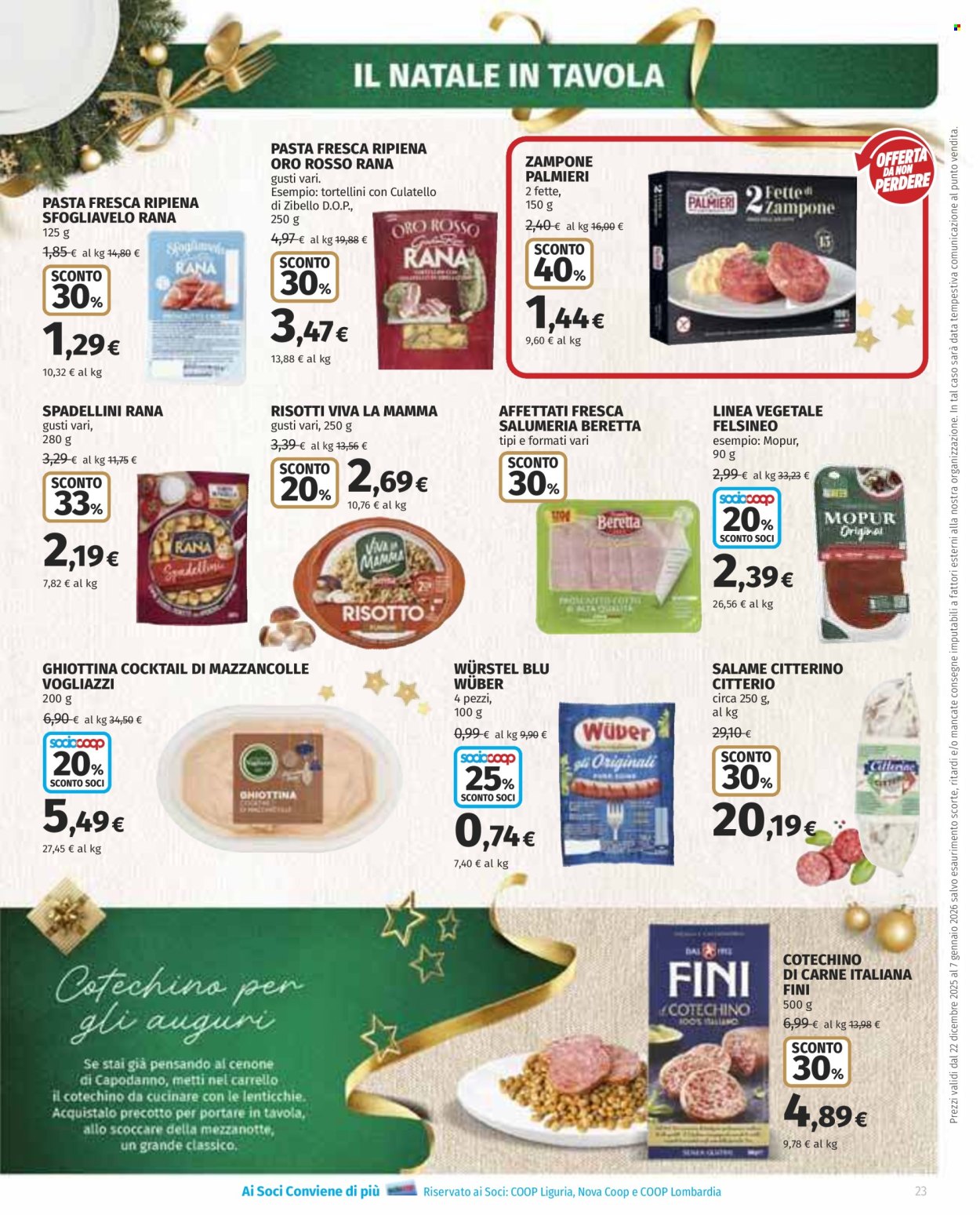 Volantino Coop - 22/12/2025 - 7/1/2026. Pagina 23