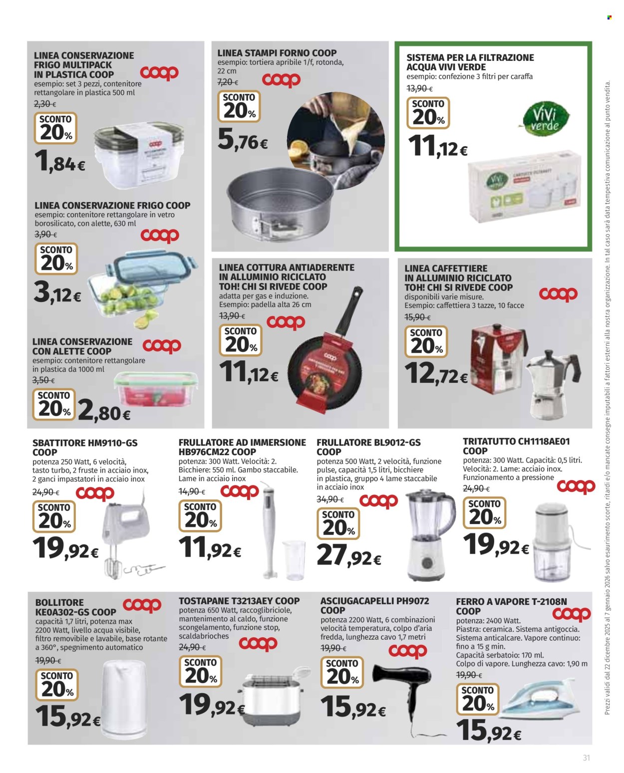Volantino Coop - 22/12/2025 - 7/1/2026. Pagina 31