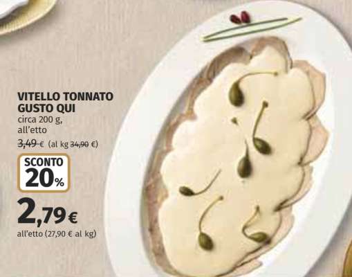 Vitello Tonnato Gusto Qui
