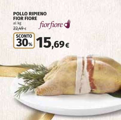 POLLO RIPIENO FIOR FIORE