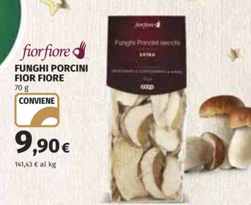 FUNGHI PORCINI FIOR FIORE