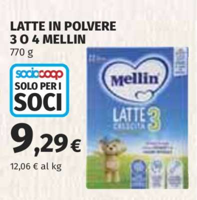 LATTE IN POLVERE 3 O 4 MELLIN