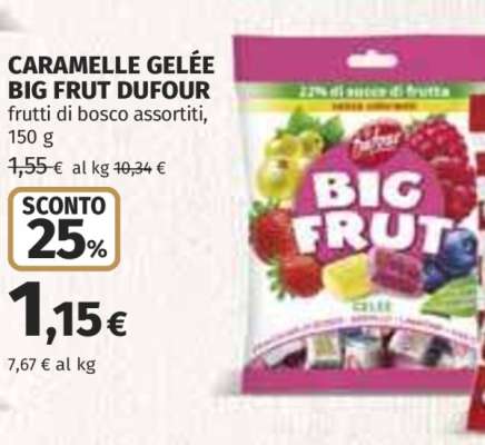 CARAMELLE GELÉE BIG FRUT DUFOUR