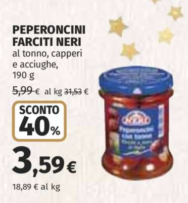 PEPERONCINI FARCITI NERI