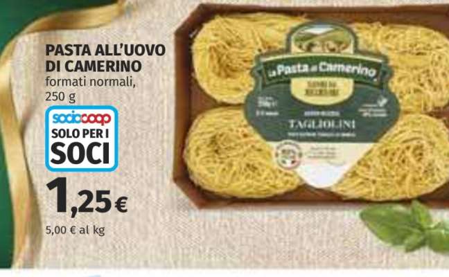 PASTA ALL’UOVO DI CAMERINO