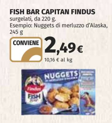 FISH BAR CAPITAN FINDUS