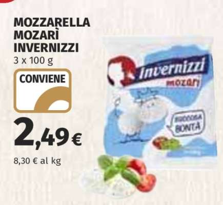 MOZZARELLA MOZARI INVERNIZZI