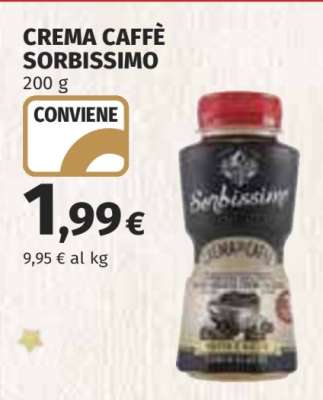 CREMA CAFFÈ SORBISSIMO