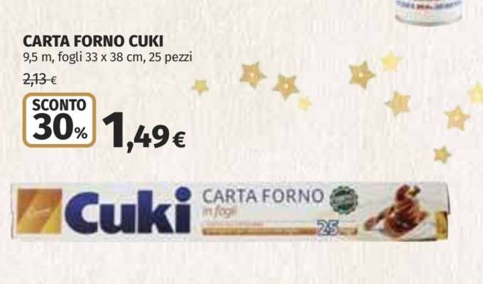 Carta Forno Cuki