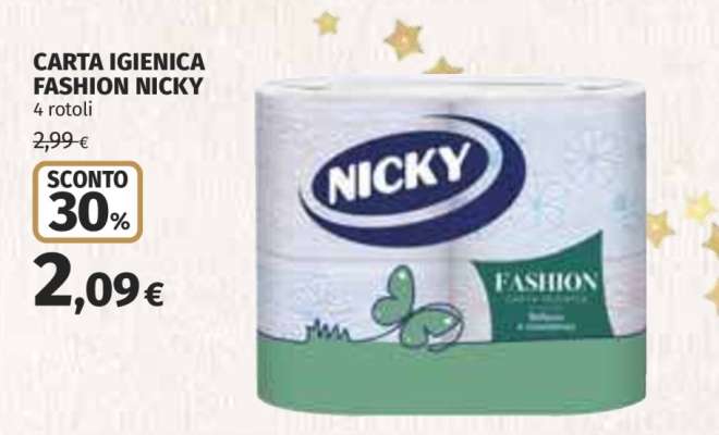 Carta Igienica Fashion Nicky