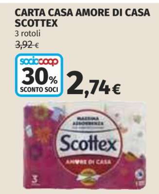 CARTA CASA AMORE DI CASA SCOTTEX