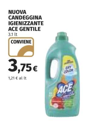 NUOVA CANDEGGINA IGIENIZZANTE ACE GENTILE
