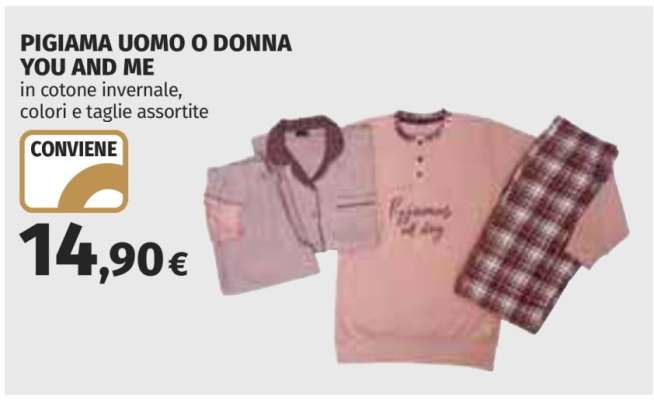 Pigiama Uomo o Donna You and Me