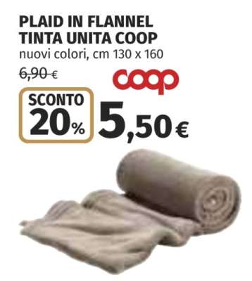PLAID IN FLANNEL TINTA UNITA COOP