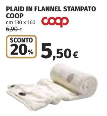 PLAID IN FLANNEL STAMPATO COOP