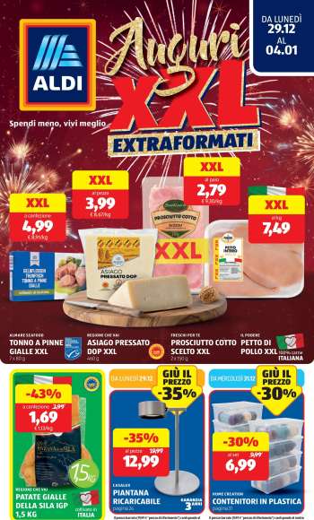 Volantino Aldi - 29/12/2025 - 4/1/2026.