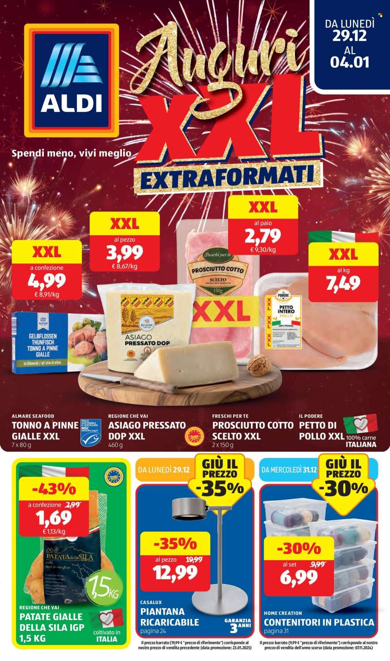 Volantino Aldi - 29/12/2025 - 4/1/2026.