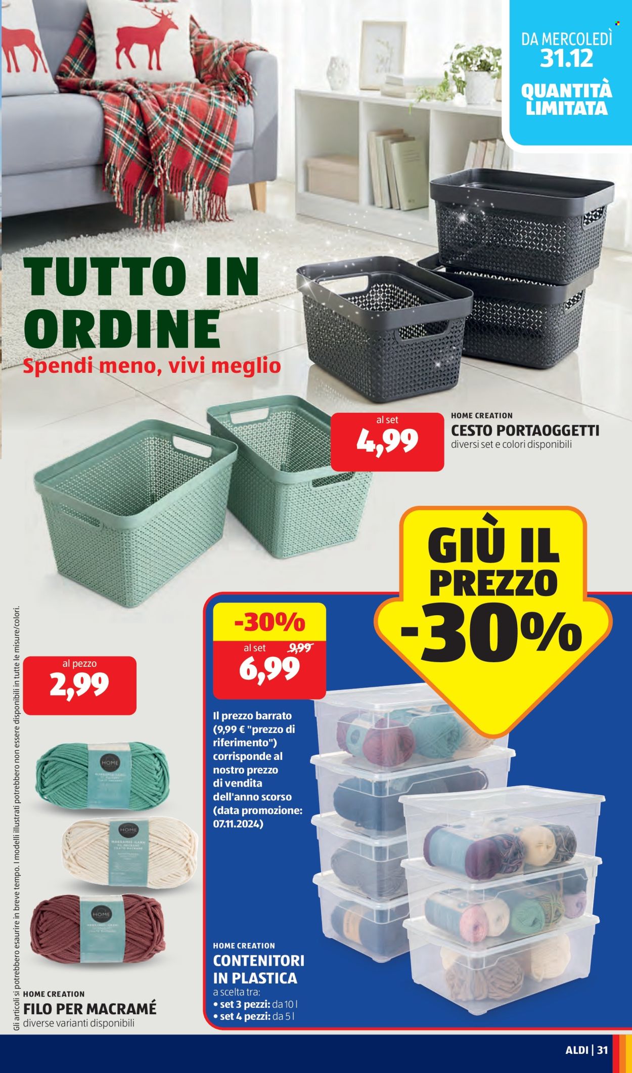 Volantino Aldi - 29/12/2025 - 4/1/2026. Pagina 31