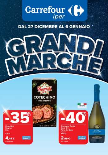 Volantino Carrefour - 27/12/2025 - 6/1/2026.