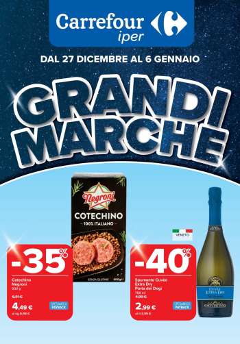 Volantino Carrefour - 27/12/2025 - 6/1/2026.