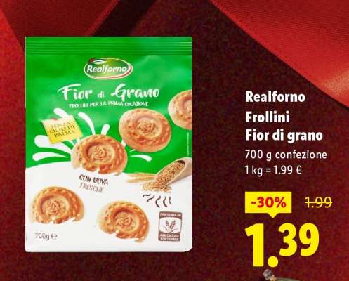 Realforno Frollini Fior di Grano
